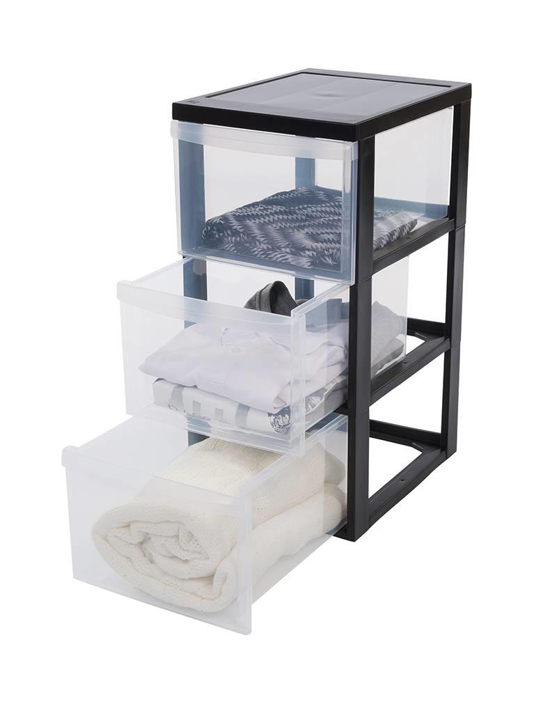 IRIS Design Chest -  3 lades - DC-303 - Black