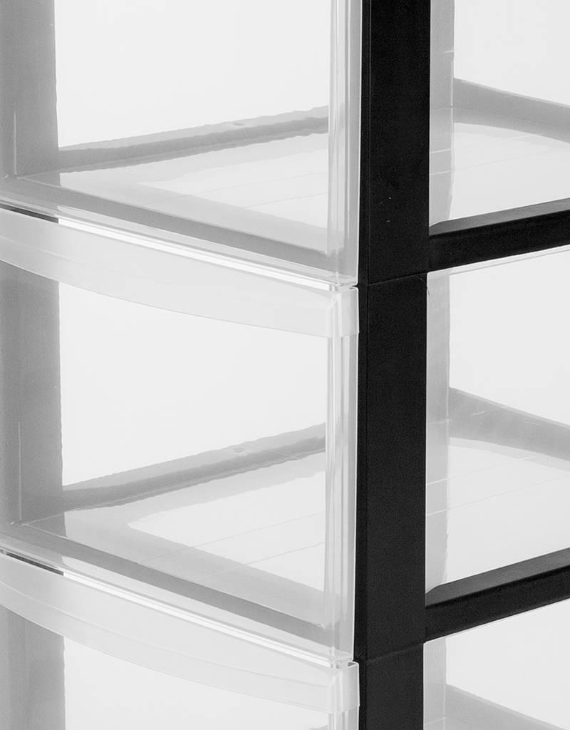 IRIS Design Chest -  4 lades - DC-304 - Black