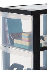 IRIS Design Chest - 4 drawers - DC-304 - Black