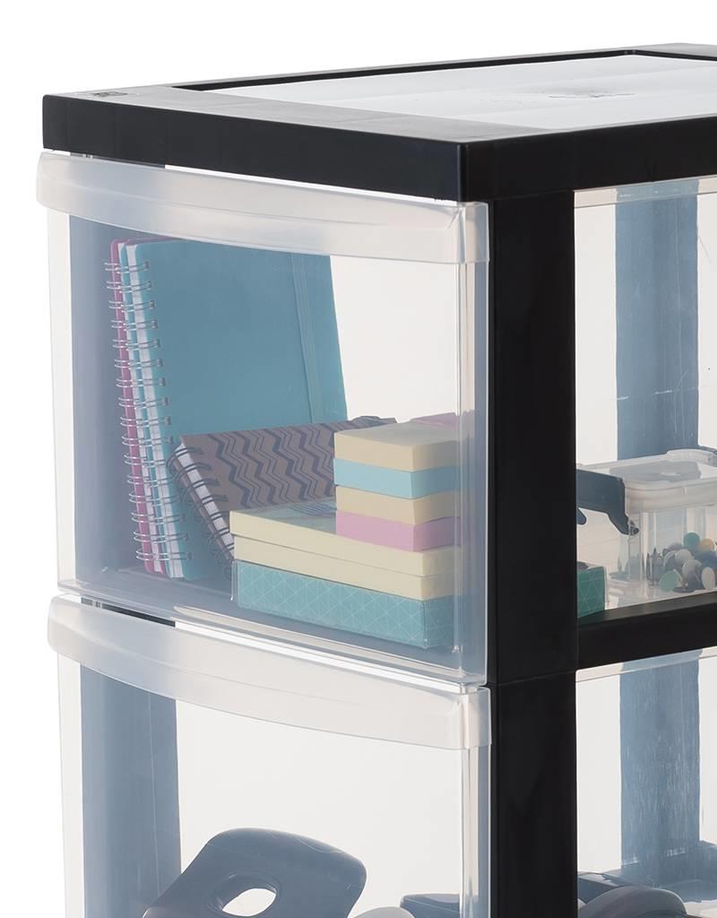 IRIS Design Chest -  4 lades - DC-304 - Black