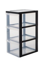 IRIS Design Chest - 3 drawers - DC-303 - Black