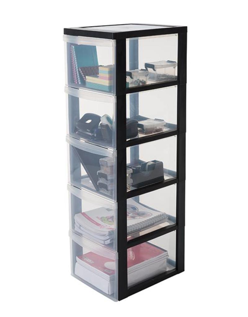 IRIS Design Chest - 4 drawers - DC-304 - Black