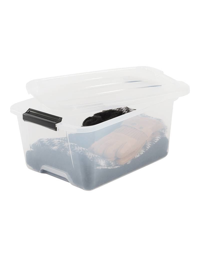 IRIS Top Box - 15 liter - set van 3 - TB-15 - Transparant