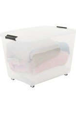 IRIS Rollerbox - 60 liters - set of 4 - TBR-60 - Transparent