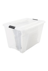 IRIS New Top Box - 60 liters - set of 2 - Transparent