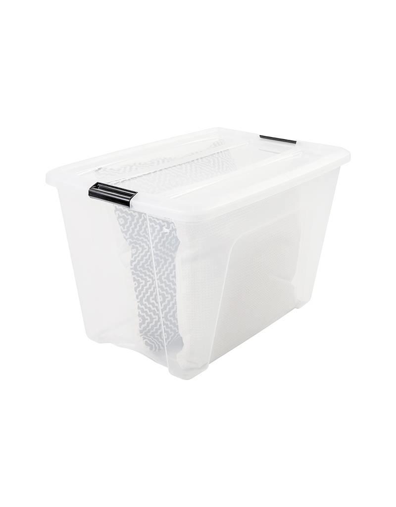 IRIS New Top Box - 60 liters - set of 2 - Transparent