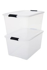 IRIS Top Box - 45 liter - set van 2 - TB-45 - Transparant