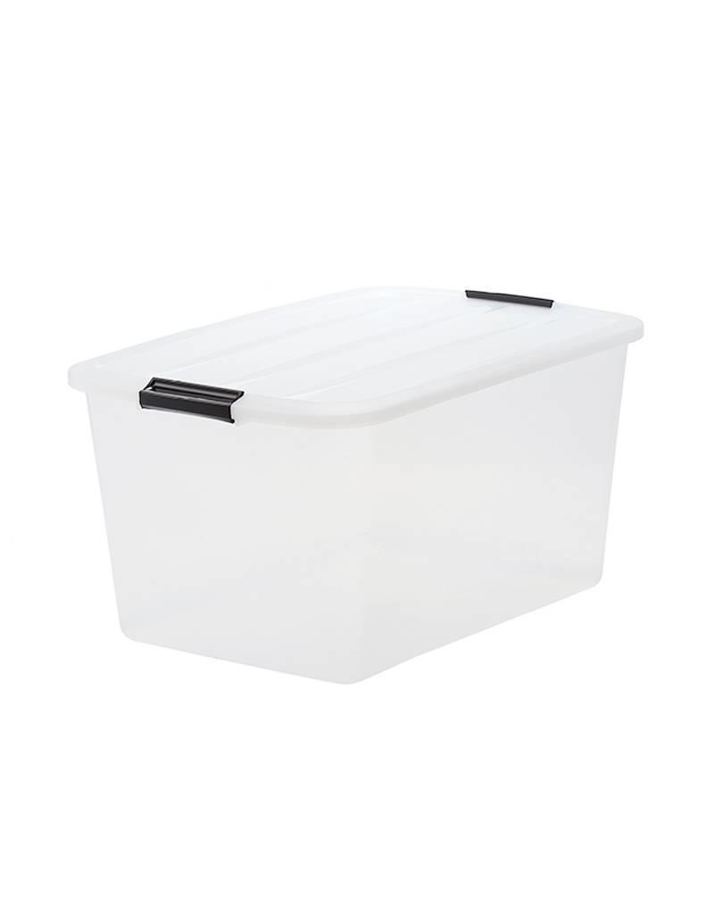 IRIS Top Box - 45 liter - set van 4 - TB-45 - Transparant