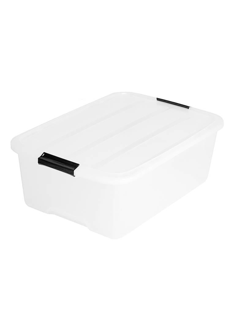 IRIS Top Box - 30 liter - set van 6 - TB-30 - Transparant