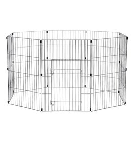 IRIS Wire Pet Circle 36 inch Black