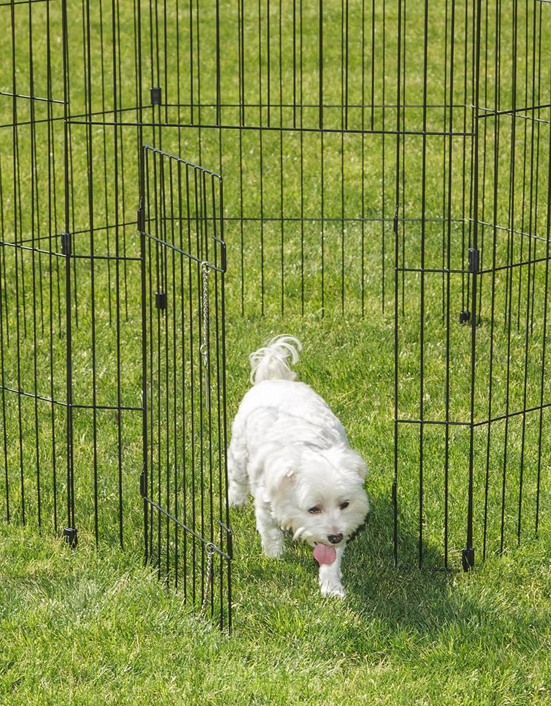 IRIS Wire Pet Circle 36 inch Black