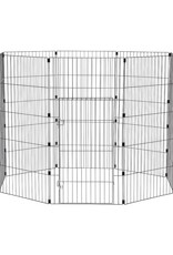 IRIS Wire Pet Circle 48 inch Black