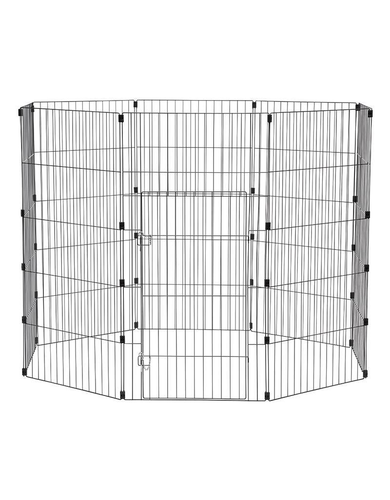 IRIS Wire Pet Circle 48 inch Black