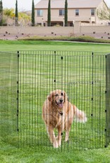 IRIS Wire Pet Circle 48 inch Black