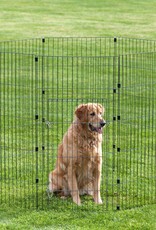 IRIS Wire Pet Circle 48 inch Black