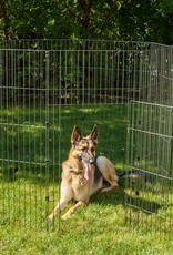 IRIS Wire Pet Circle 48 inch Silver