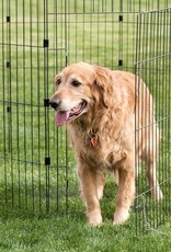 IRIS Wire Pet Circle 48 inch Silver