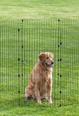 IRIS Wire Pet Circle 48 inch Silver