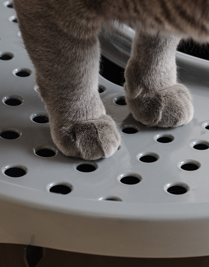 IRIS Kattenbak - Bovenste Ingang - TECL-20 - Black