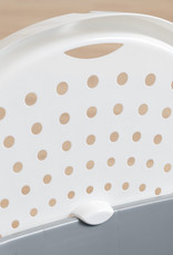 IRIS Cat Litter Box - Top Entrance - TECL-20 - Grey