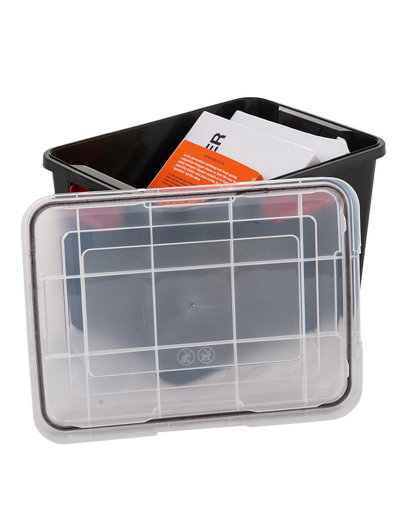 IRIS Air Tight Box - 20 liters - set of 3 - AT-SD - Black