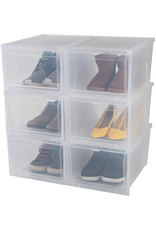 IRIS Foldable Shoe Box - set van 6