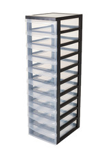 IRIS Design Chest - 10 drawers - DC-010 - Black