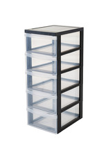 IRIS Design Chest - 5 drawers - DC-005 - Black