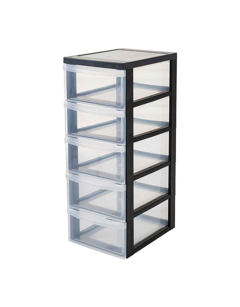 IRIS Design Chest - 5 lades - DC-005 - Black