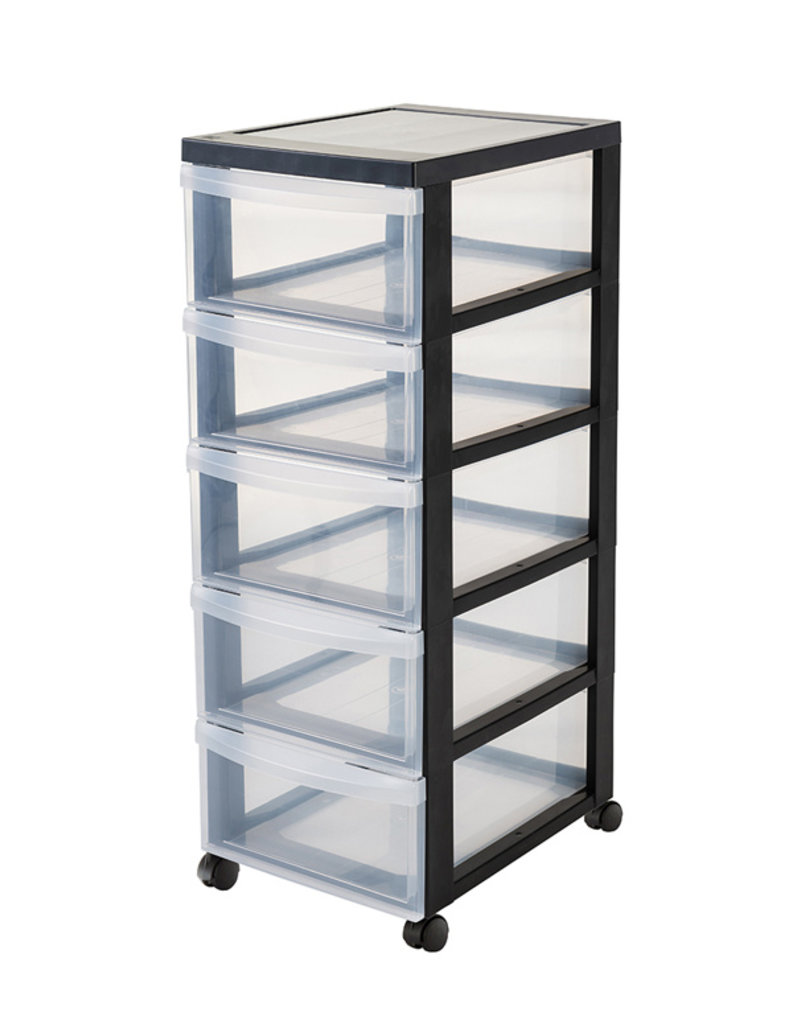 IRIS Design Chest - 5 lades - DC-005 - Black