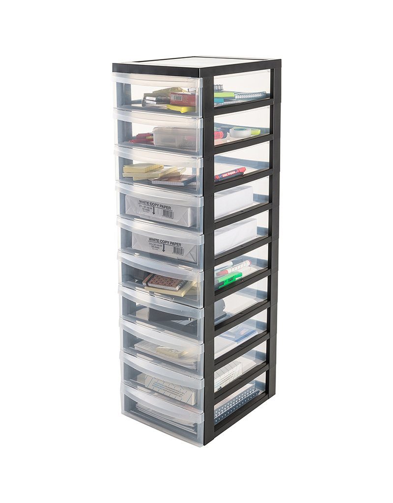 IRIS Design Chest - 10 drawers - DC-010 - Black