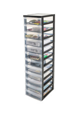 IRIS Design Chest - 12 drawers - DC-012 - Black