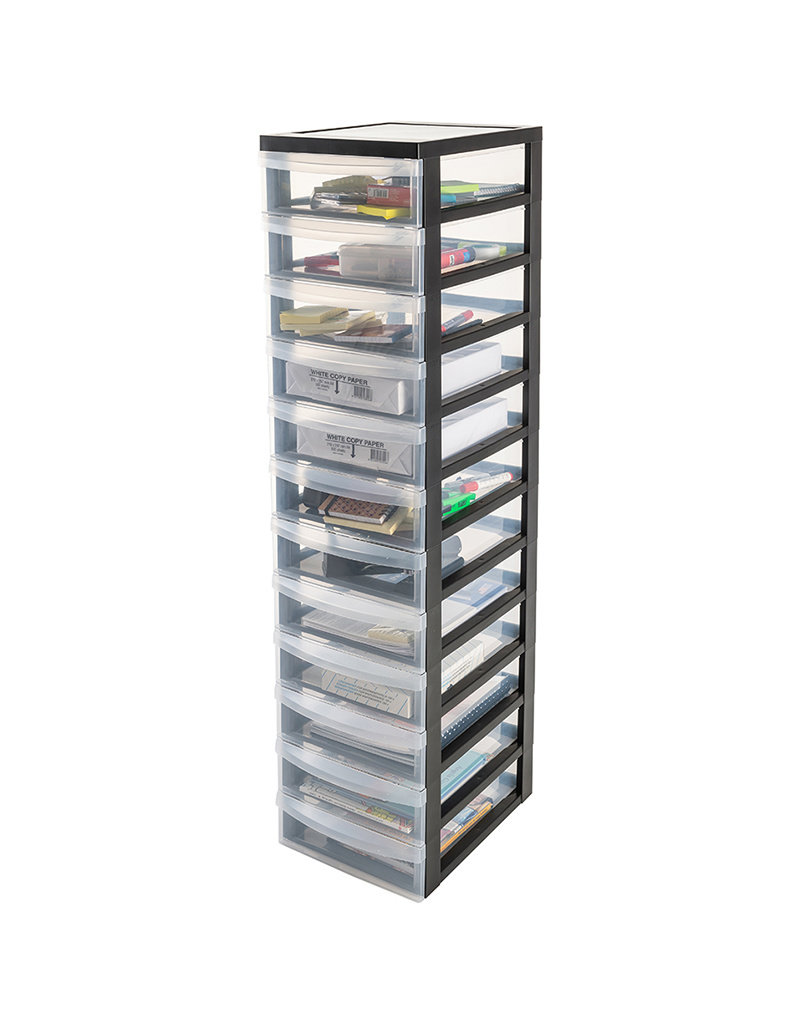 IRIS Design Chest - 12 drawers - DC-012 - Black