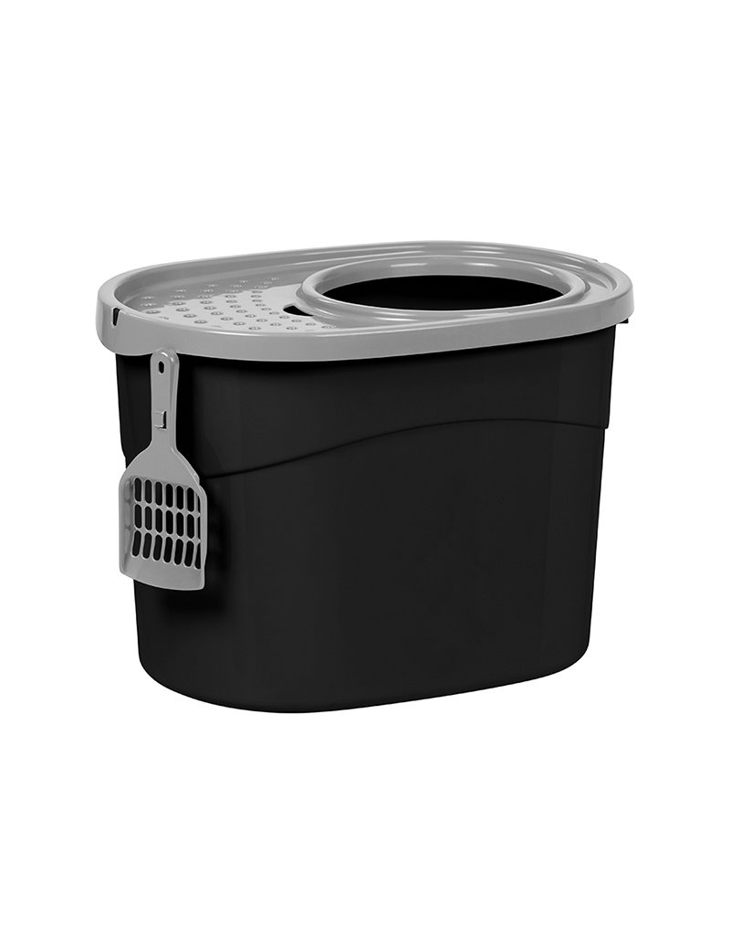 IRIS Kattenbak - Bovenste Ingang - TECL-20 - Black
