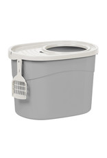 IRIS Kattenbak - Bovenste Ingang - TECL-20 - Grey