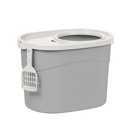 IRIS Kattenbak - Bovenste Ingang - TECL-20 - Grey