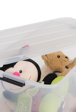 IRIS Rollerbox - 70 liter - set van 4 - TBR-70 - Transparant