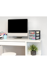 IRIS Design Chest A5 - 3 lades  x2 - DC-A5 - Black