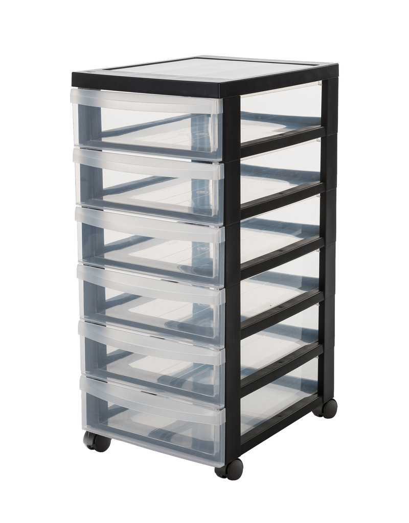 IRIS Design Chest - 6 lades - DC-360 - Black