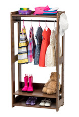 IRIS #FS]Kids Garment Rack KWR-1 Br