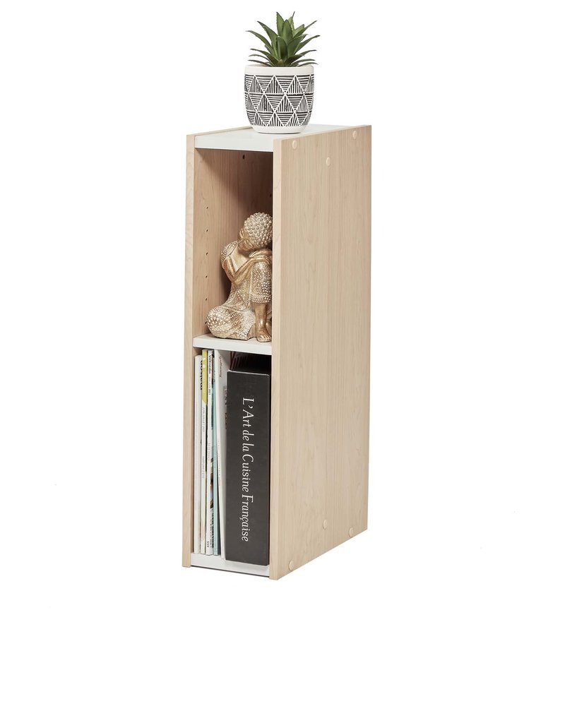 IRIS 2 - Plank Modulaire Boekenkast,  lichtbruin