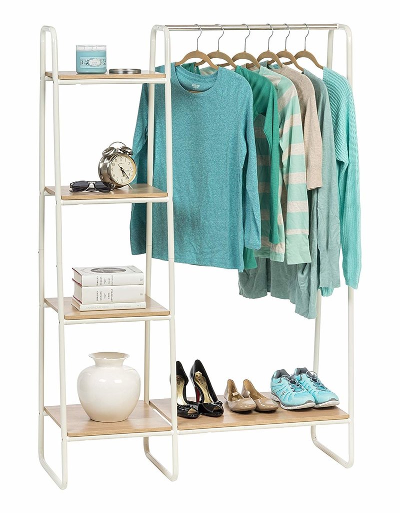 IRIS FS]Metal Garment Rack PI-B3 W