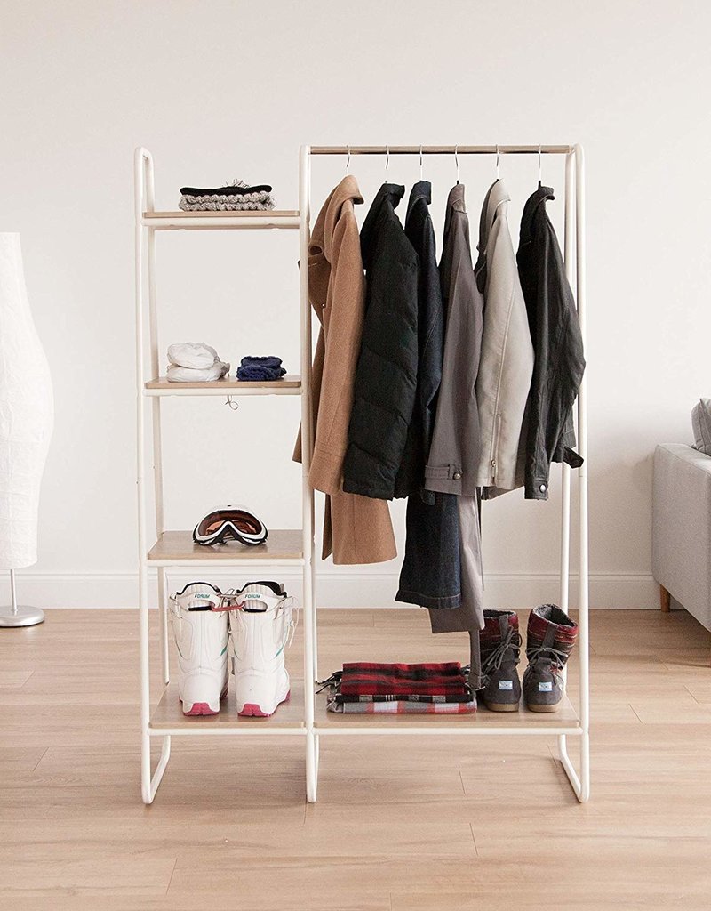IRIS FS]Metal Garment Rack PI-B3 W