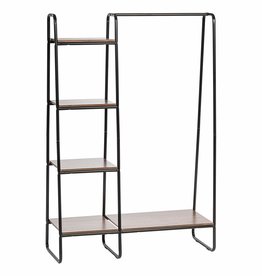 IRIS FS]Metal Garment Rack PI-B3 Bk