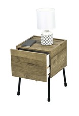 IRIS #FS]Side Table IWST-300 A.Br