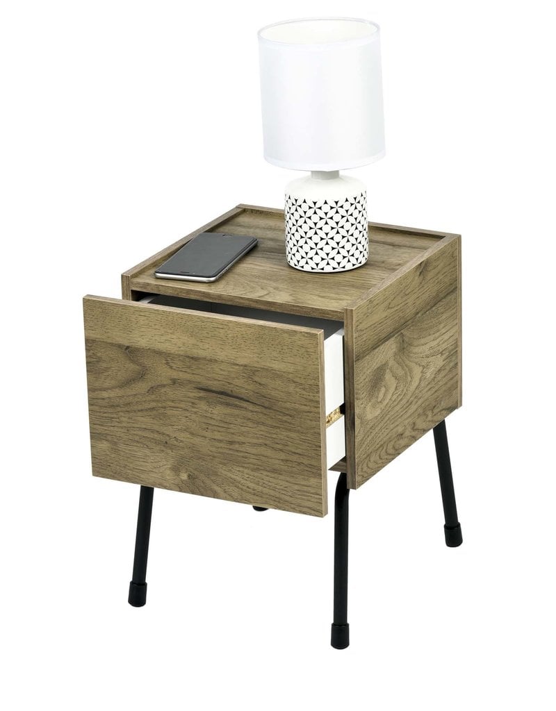 IRIS #FS]Side Table IWST-300 A.Br