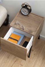IRIS #FS]Side Table IWST-300 A.Br