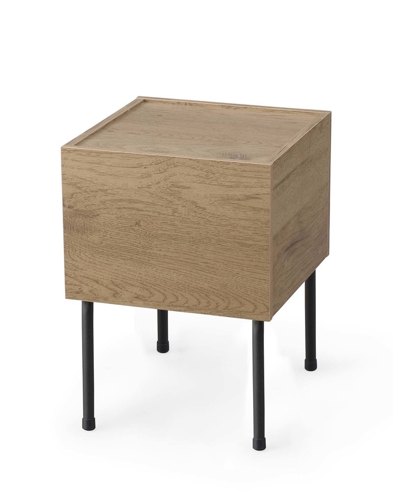 IRIS #FS]Side Table IWST-300 A.Br