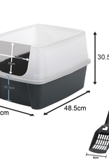 IRIS Cat Small Tray - CLH-12 - Grey