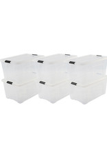 IRIS New Top Box - 45 liters - set of 6 - NTB-45 - Transparent